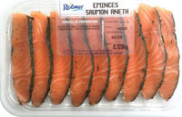 Emincés saumon aneth