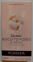 Les Minis Biscuits Roses de Reims