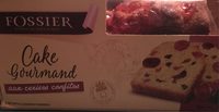 Cake Gourmand aux Cerises Confites