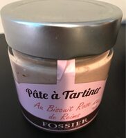 Pâte à tartiner au biscuit rose de Reims