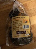 Galette de Reims orange chocolat noir