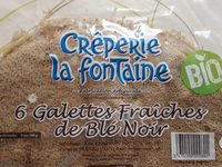 6 Galettes Fraîches de Blé Noir