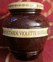 Moutarde violette au mout de raisin