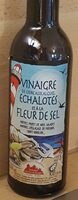Vinaigre de cidre aux algues, échalotes et à la fleur de sel