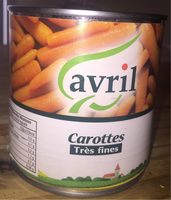 Carottes très fines