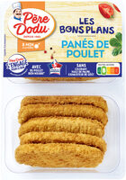 Les bons plans - Panés de poulet X 10