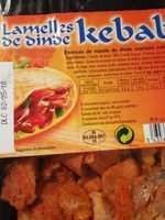 Lamelles de dinde kebab