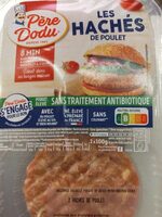 Les hachés de poulet