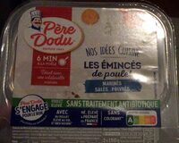 Les émincés de poulet marinés