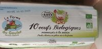 10 Œufs Biologique