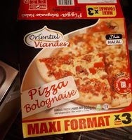 Pizza bolognaise
