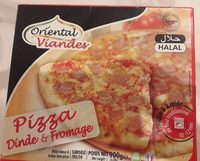 Pizza dinde et fromage