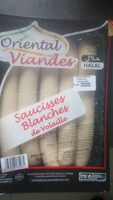 Saucisses blanches de volaille