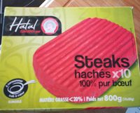 Steaks hachés halal