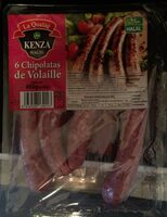 6 chipolatas de volaille