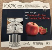 Compote pomme-fraise