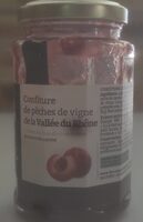 Confiture de pêches de vigne de la Vallée du Rhône