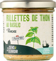 Rillettes de thon au basilic