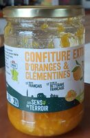 Confiture extra d'oranges et clémentines