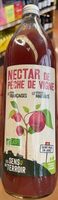 Nectar de peche de vigne ossu de l’agriculture biologiquz