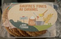 Gaufres fines au caramel