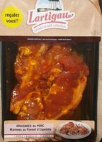 Araignées de porc au piment d'espelette