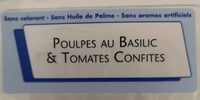 Poulpe au basilic & tomates confites "GIL"