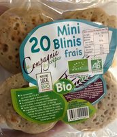 20 minis blinis frais BIO