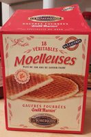 Véritables gaufres moelleuses fourrées Grand Marnier