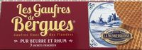 Les Gaufres de Bergues Pur Beurre et Rhum