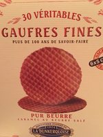 Gaufres Fines pur beurre caramel au beurre salé