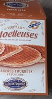 15 véritables moelleuses - gaufres fourrées speculoos