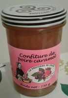 Confiture de poire caramel