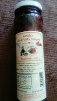 Coulis de fruits rouges