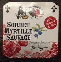 Sorbet Myrtille sauvage