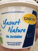 Yaourt nature 1/2 de jersiaise