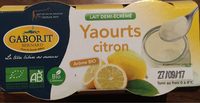 Yaourt Bio Citron