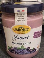 Yaourt myrtille cassis