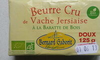 Beurre cru de vache jersiaise