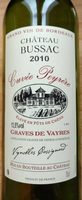 Cuvée Peyrère Graves de Vayres 2010
