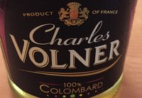 Vin mousseux charles volner 6,5° 75cl cuvé colombard