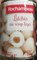Litchis au sirop léger