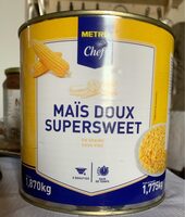 Maïs doux supersweet
