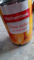 Demi pêches au sirop léger