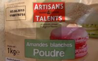 Amandes blanches poudre
