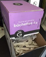 500 buchettes 4g sucre en poudre