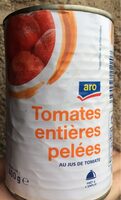 Tomates entieres pelées