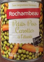 Les légumes Saveurs - Petits pois carottes à l’éruvée