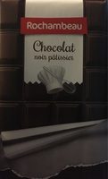 Chocolat noir patissier