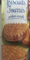 Biscuits fourrés parfun vanille